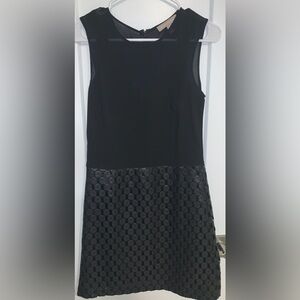 Banana Republic Black Sleeveless Midi Party Dress Petite Size 0P - Pre-owned